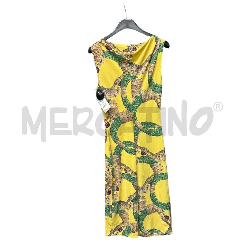 VESTITO DONNA ROBERTO CAVALLI GIALLO | Mercatino dell'Usato Roma-axa-casal palocco 2