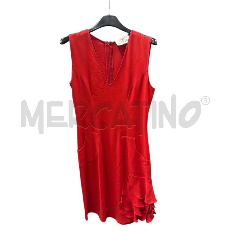 VESTITO DONNA  GAI MATTIOLO ROSSO | Mercatino dell'Usato Roma-axa-casal palocco 1