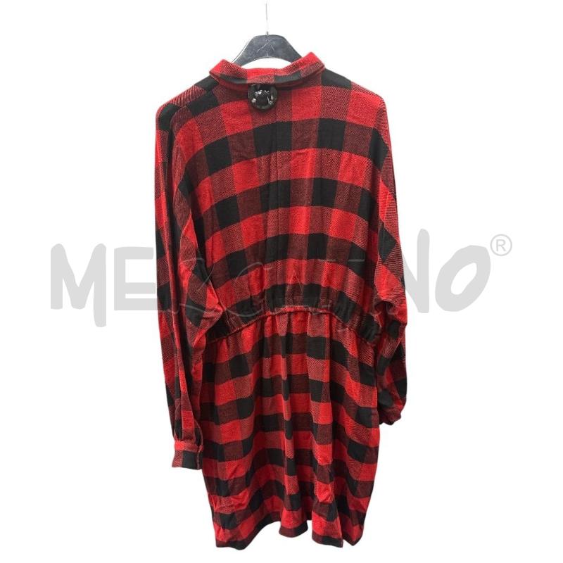 VESTITO DONNA  WOOLRICH ROSSO QUADRI | Mercatino dell'Usato Roma-axa-casal palocco 2