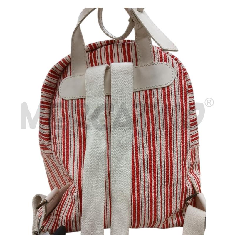 ZAINO DONNA TIMBERLAND RIGHE ROSSO BIANCO | Mercatino dell'Usato Roma-axa-casal palocco 2