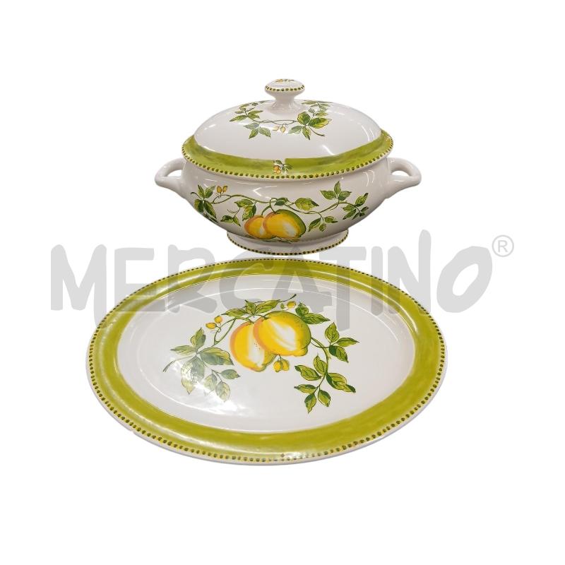 ZUPPIERA CON VASSOIO TIFFANY BOUTIQUE DIS LIMONI | Mercatino dell'Usato Roma-axa-casal palocco 1