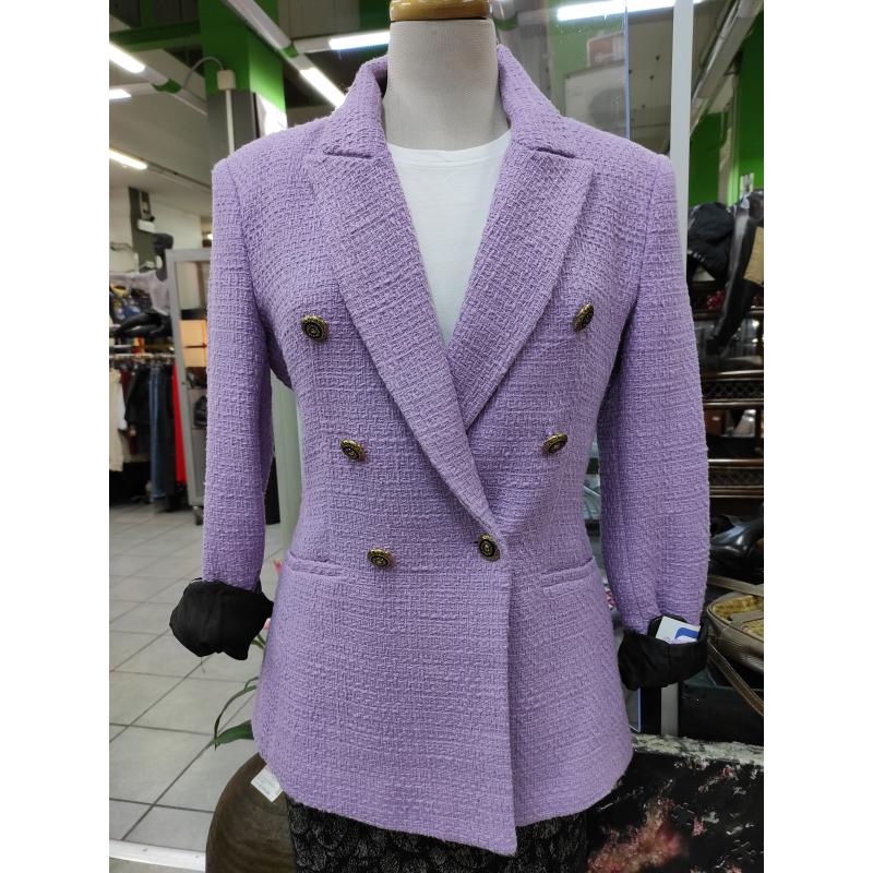 giacca lilla zara Off 61%