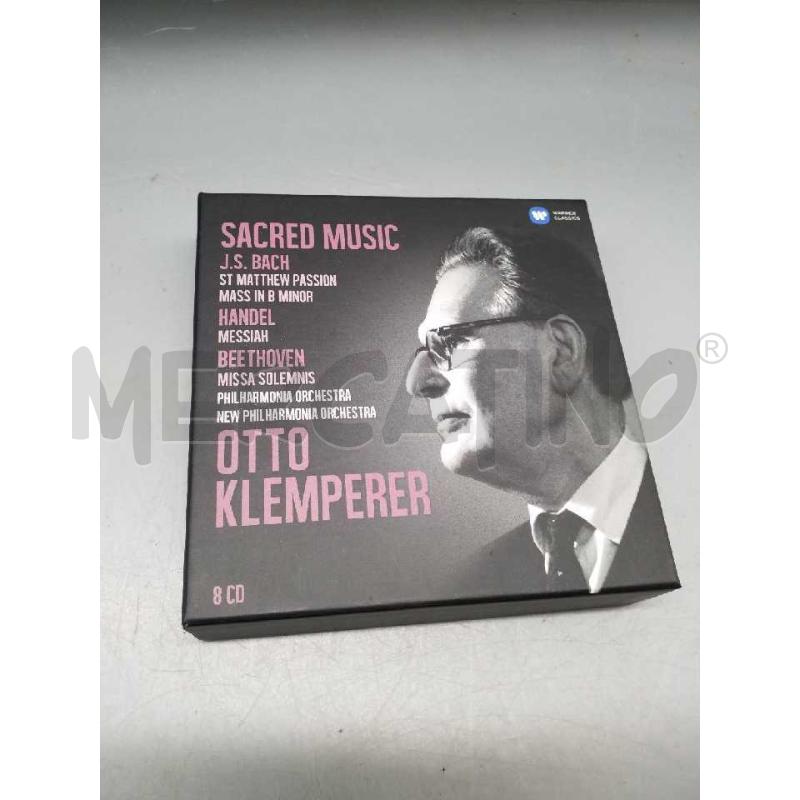8CD SACRED MUSIC OTTO KLEMPERER | Mercatino dell'Usato Roma monteverde 1