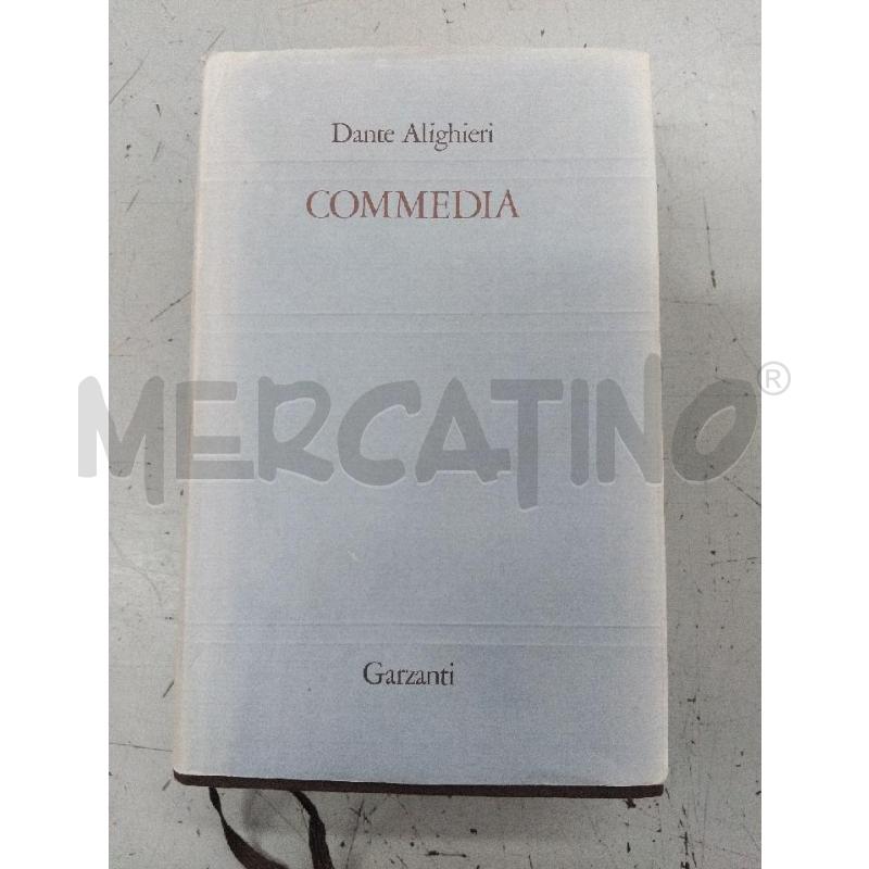 ALIGHIERI COMMEDIA GARZANTI PRIMA EDIZ 1987 | Mercatino dell'Usato Roma monteverde 1