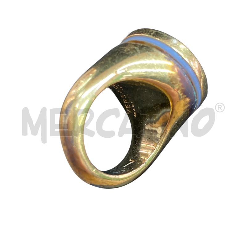 ANELLO DONNA VERSACE DORATO MADREPERLA | Mercatino dell'Usato Roma monteverde 4