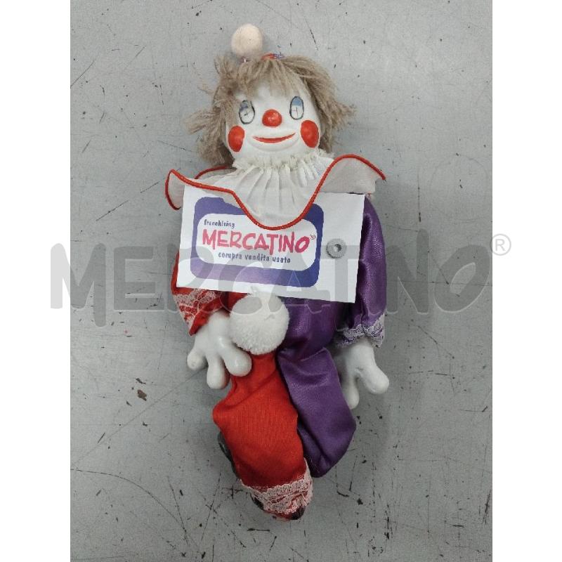 BAMBOLA CLOWN | Mercatino dell'Usato Roma monteverde 1