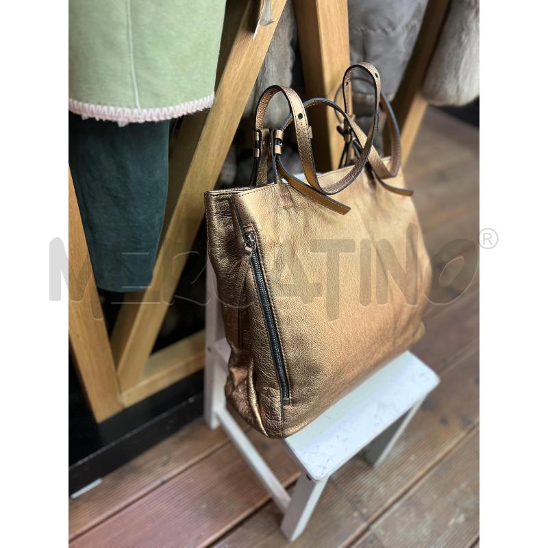 BORSA DONNA GIANNI CHIARINI BRONZO  | Mercatino dell'Usato Roma monteverde 3