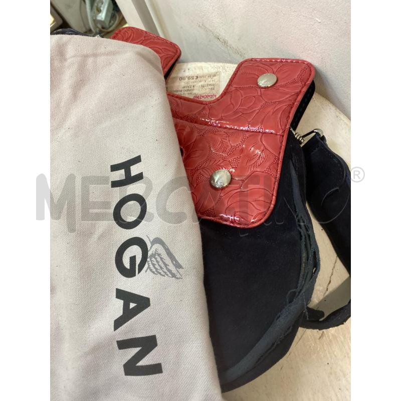 BORSA DONNA HOGAN BLU H ROSSA | Mercatino dell'Usato Roma monteverde 5