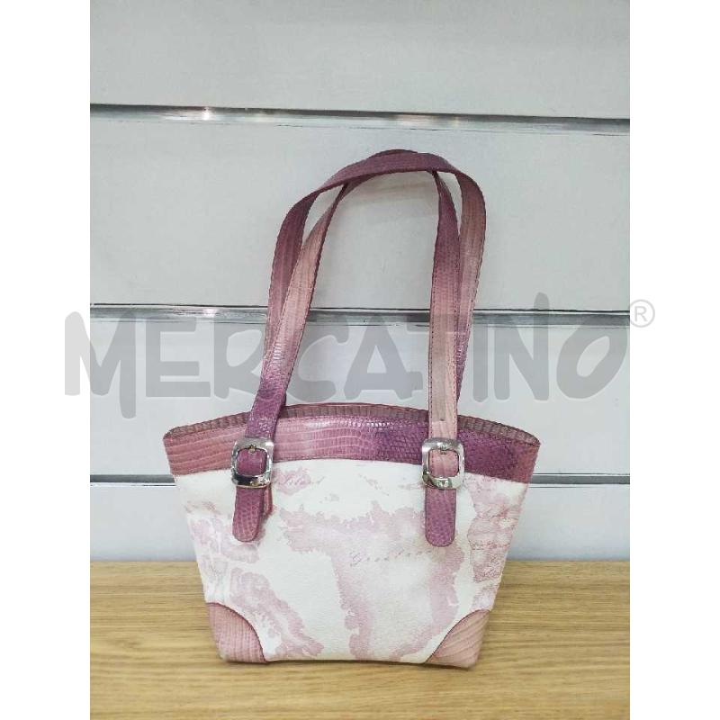 BORSA DONNA PRIMA CLASSE BIA E ROSA | Mercatino dell'Usato Roma monteverde