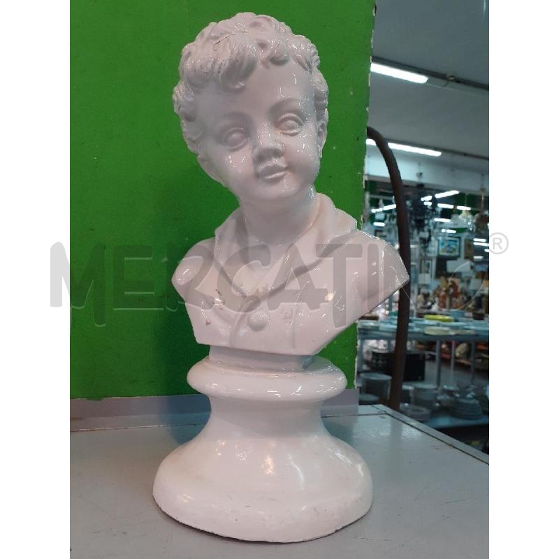 BUSTO RAGAZZO BIANCO  | Mercatino dell'Usato Roma monteverde 1
