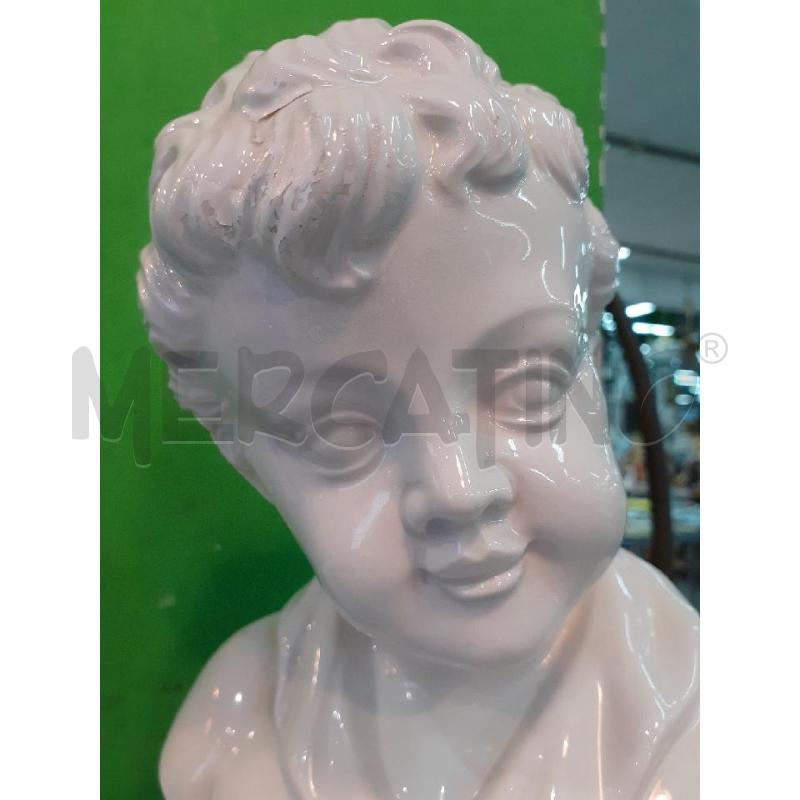 BUSTO RAGAZZO BIANCO  | Mercatino dell'Usato Roma monteverde 2