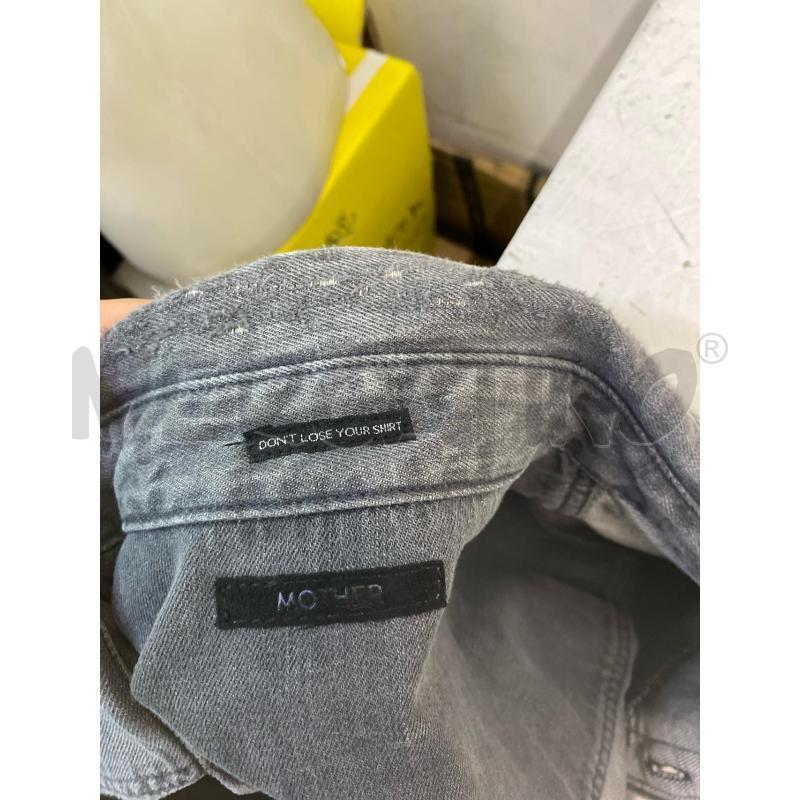 CAMICIA DONNA MOTHER GRIGIO  | Mercatino dell'Usato Roma monteverde 5