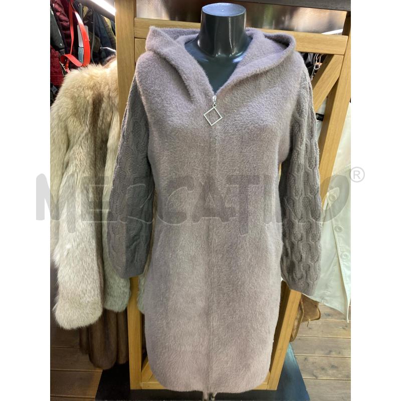 CAPPOTTO DONNA LUISA SPAGNOLI FANGO  | Mercatino dell'Usato Roma monteverde 1