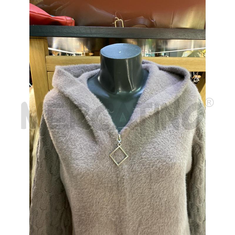 CAPPOTTO DONNA LUISA SPAGNOLI FANGO  | Mercatino dell'Usato Roma monteverde 2