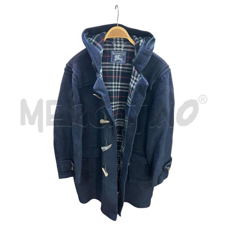 CAPPOTTO UOMO BURBERRYS BLU MONTGOMERY  | Mercatino dell'Usato Roma monteverde 1