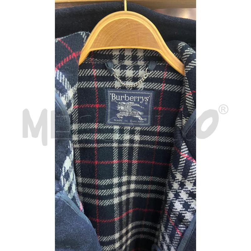 CAPPOTTO UOMO BURBERRYS BLU MONTGOMERY  | Mercatino dell'Usato Roma monteverde 2