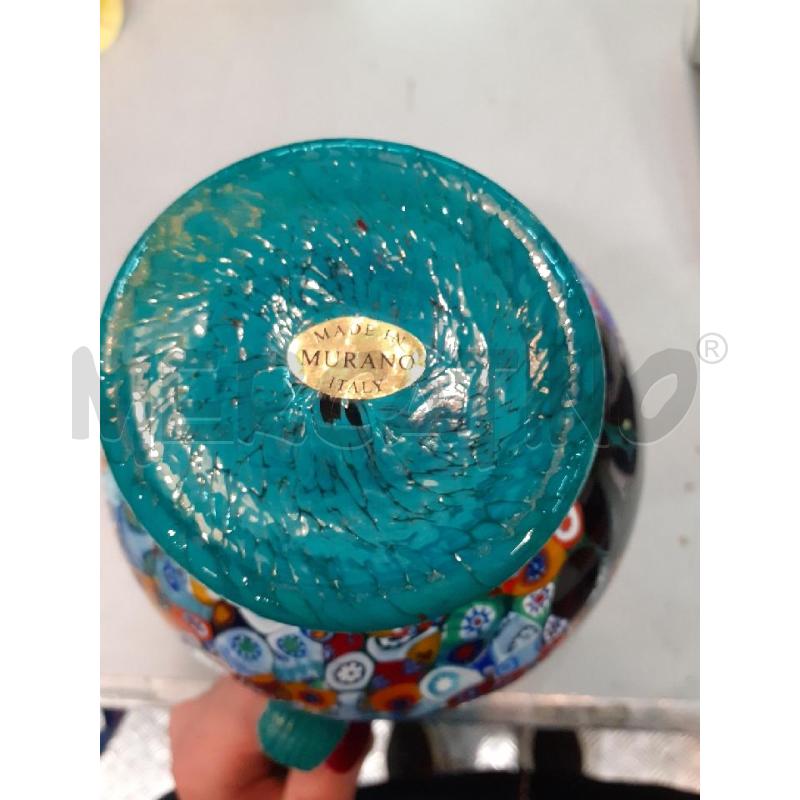 CARAFFA MURANO MANIVO VERDE ACQUA | Mercatino dell'Usato Roma monteverde 3