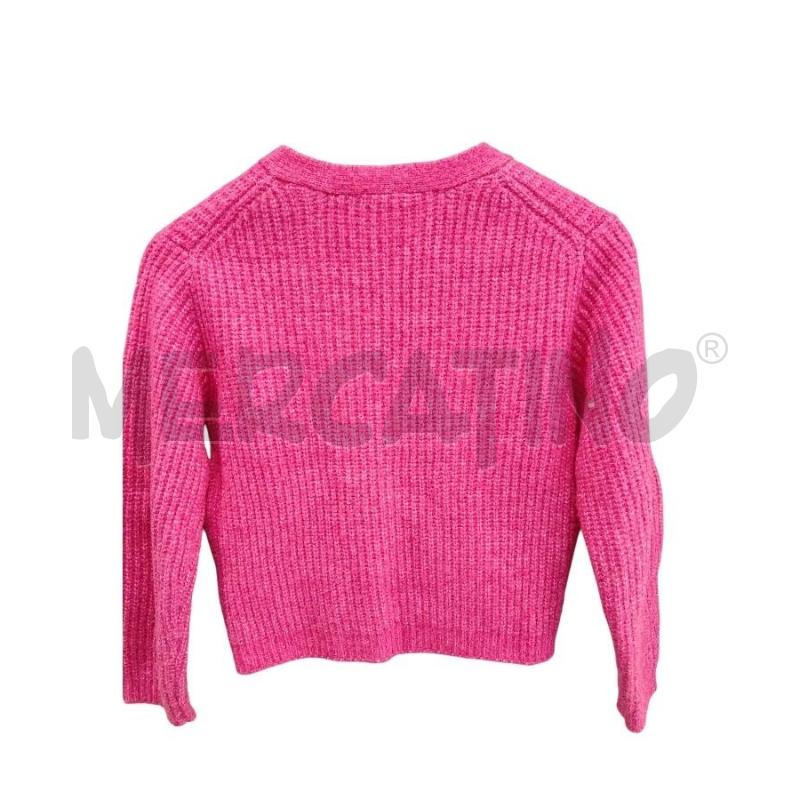 CARDIGAN BAMBINA IANA FUCISA 4 BOTTONI  | Mercatino dell'Usato Roma monteverde 2
