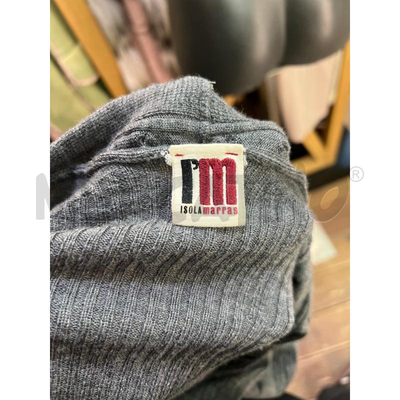 CARDIGAN DONNA ISOLA MARRAS GRIGIO LUNGO | Mercatino dell'Usato Roma monteverde 4