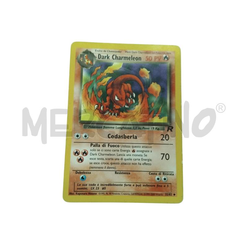 CARTA POKEMON DARK CHARMELEON | Mercatino dell'Usato Roma monteverde 1