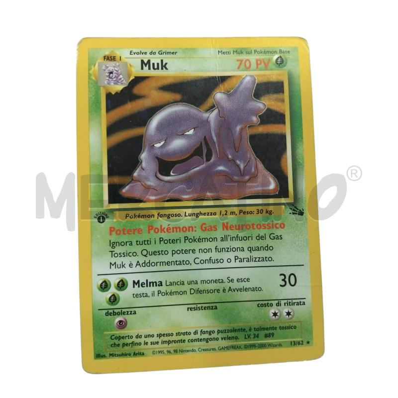 CARTA POKEMON MUK | Mercatino dell'Usato Roma monteverde 1
