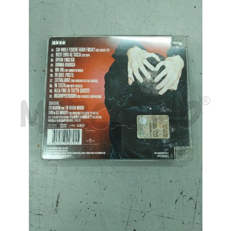 CHI VUOLE ESSERE FABRI FIBRA? CD+DVD | Mercatino dell'Usato Roma monteverde 2