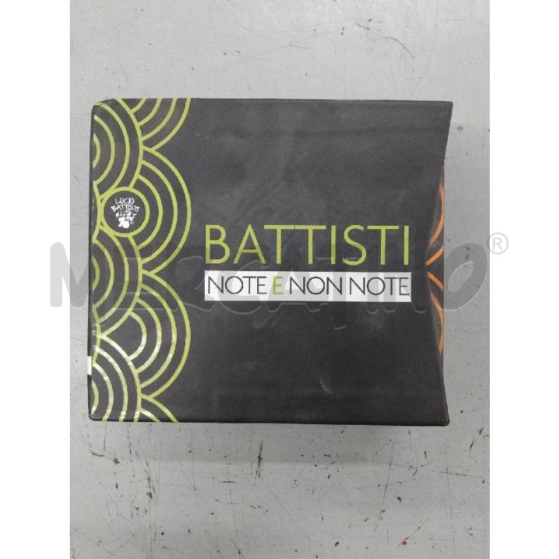 COFANETTO BATTISTI NOTE E NON NOTE | Mercatino dell'Usato Roma monteverde 1