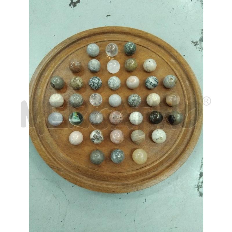 DAMA CINESE CON BIGLIE DI MARMO | Mercatino dell'Usato Roma monteverde 1