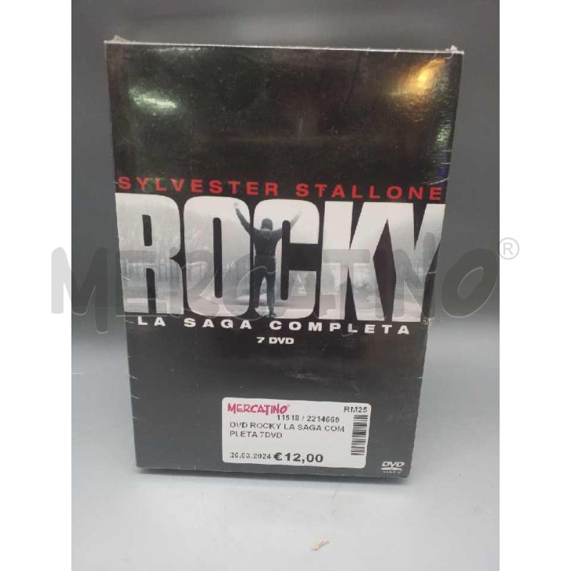 DVD ROCKY LA SAGA COMPLETA 7DVD | Mercatino dell'Usato Roma monteverde 1