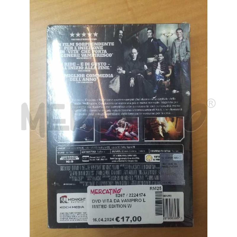 DVD VITA DA VAMPIRO LIMITED EDITION WHAT WE DO IN THE SHADOWS | Mercatino dell'Usato Roma monteverde 2