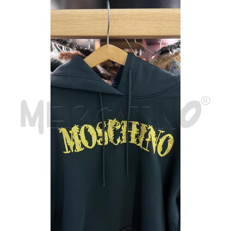 FELPA DONNA MOSCHINO BIANCO NERO VARIO  | Mercatino dell'Usato Roma monteverde 2