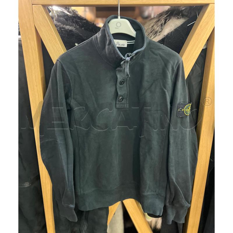 FELPA UOMO STONE ISLAND NERA | Mercatino dell'Usato Roma monteverde 1