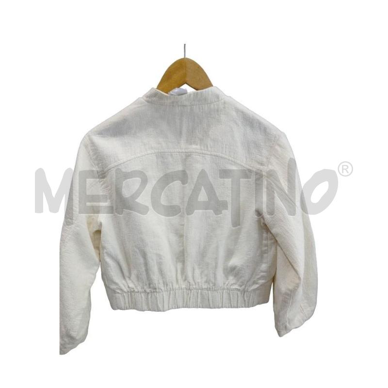 GIACCA BAMBINA ZARA BIANCO  | Mercatino dell'Usato Roma monteverde 2