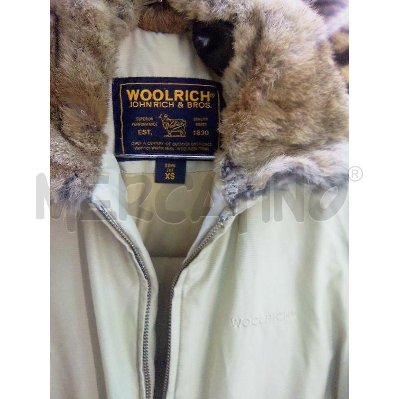 GIACCA DONNA WOOLRICH BEIGE CAPP ZIP | Mercatino dell'Usato Roma monteverde 1