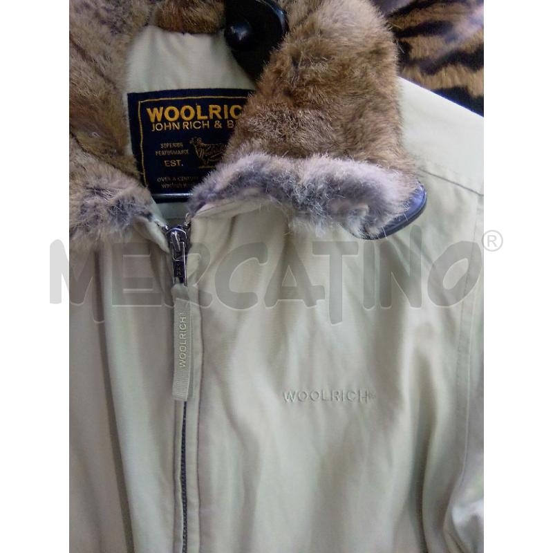 GIACCA DONNA WOOLRICH BEIGE CAPP ZIP | Mercatino dell'Usato Roma monteverde 4