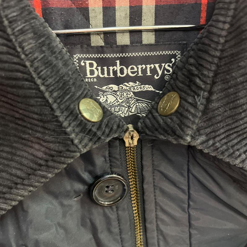 GIACCA UOMO BURBERRY'S BLU CERATA FODERATA | Mercatino dell'Usato Roma monteverde 3