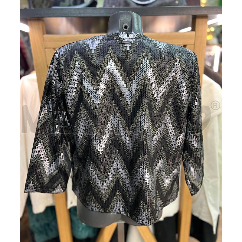 GIACCA UOMO MARGIT BRANDT PAGLIETTE NERO | Mercatino dell'Usato Roma monteverde 3