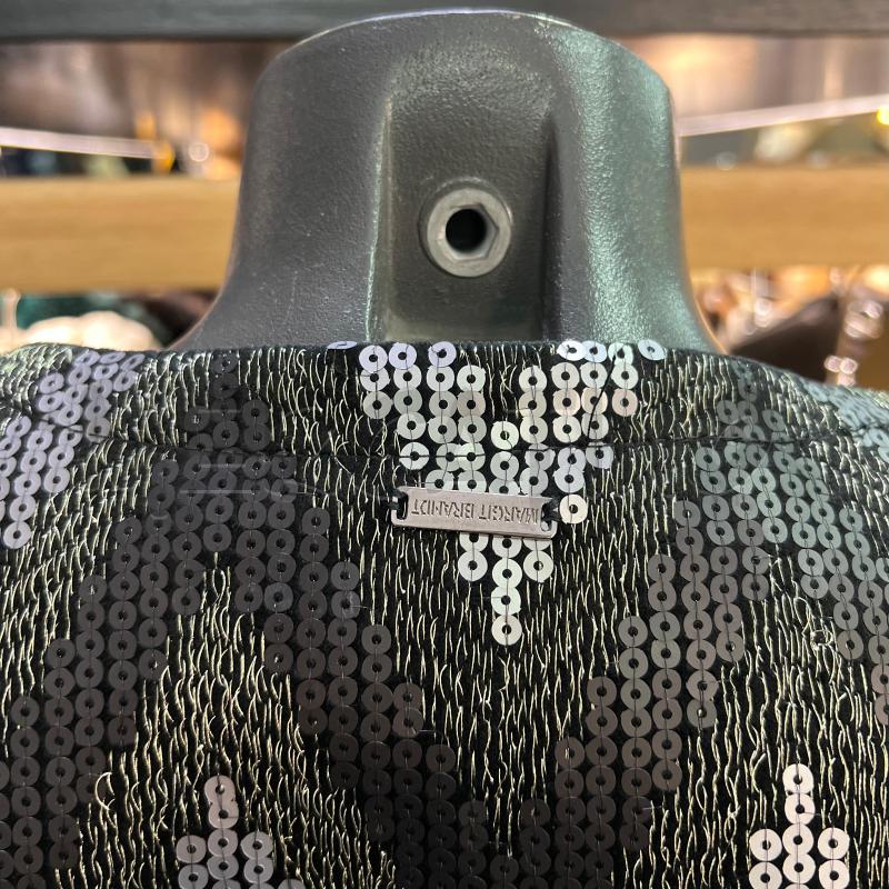GIACCA UOMO MARGIT BRANDT PAGLIETTE NERO | Mercatino dell'Usato Roma monteverde 4