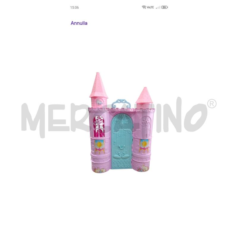 GIOCO CASTELLO BARBIE CON ACCE | Mercatino dell'Usato Roma monteverde 2