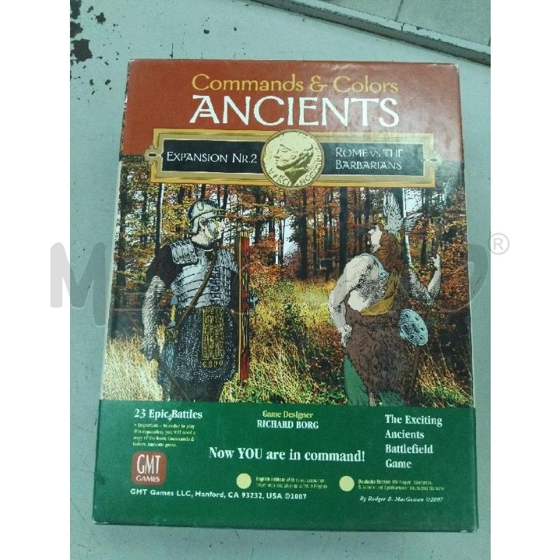 GIOCO COMMANDS AND COLORS ANCIENTS | Mercatino dell'Usato Roma monteverde 1