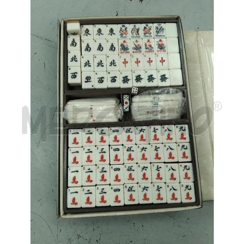 GIOCO MAHJONG  | Mercatino dell'Usato Roma monteverde 1