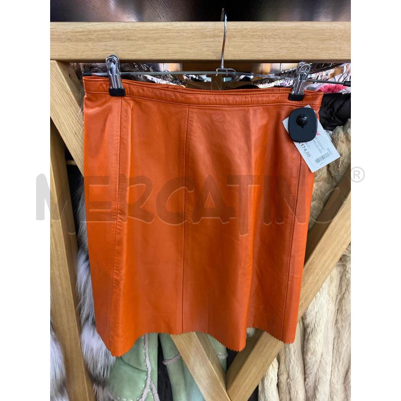 GONNA KENZO PELLE ARANCIO | Mercatino dell'Usato Roma monteverde 1