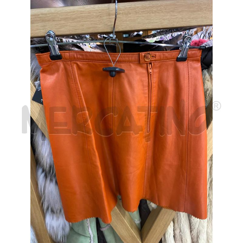 GONNA KENZO PELLE ARANCIO | Mercatino dell'Usato Roma monteverde 2