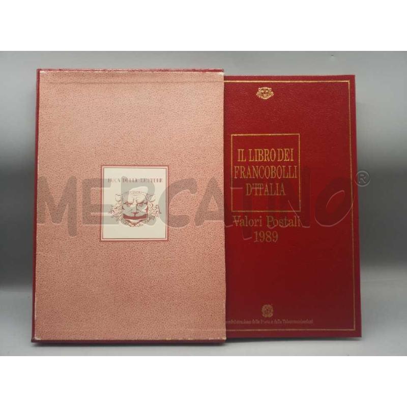 IL LIBRO DEI FRANCOBOLLI D'ITALIA 1989 BUCA DELLE LETTERE | Mercatino dell'Usato Roma monteverde 1