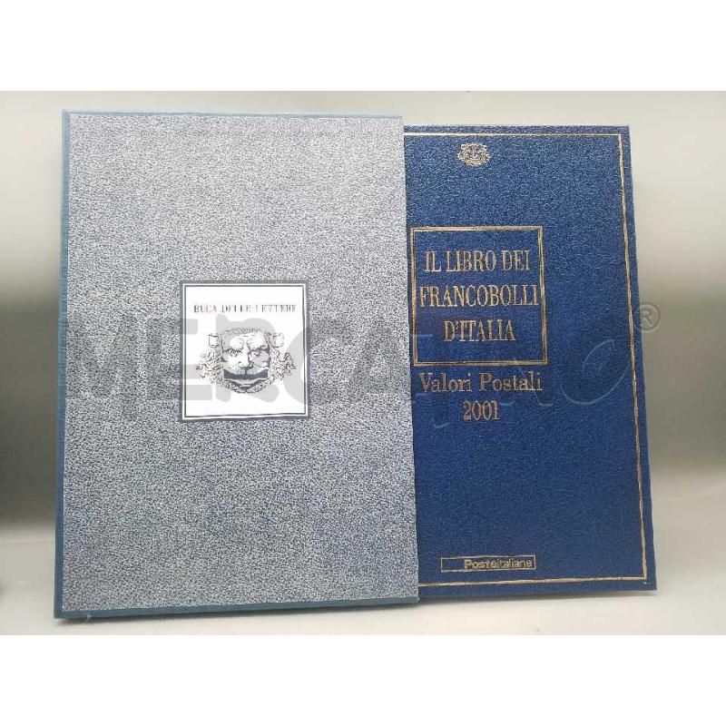 IL LIBRO DEI FRANCOBOLLI D'ITALIA 2001 BUCA DELLE LETTERE | Mercatino dell'Usato Roma monteverde 1