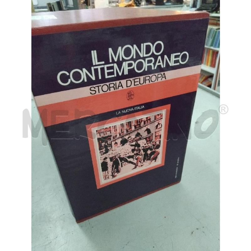 IL MONDO CONTEMPORANEO STORIA DELL'EUROPA LA NUOVA ITALIA | Mercatino dell'Usato Roma monteverde 2