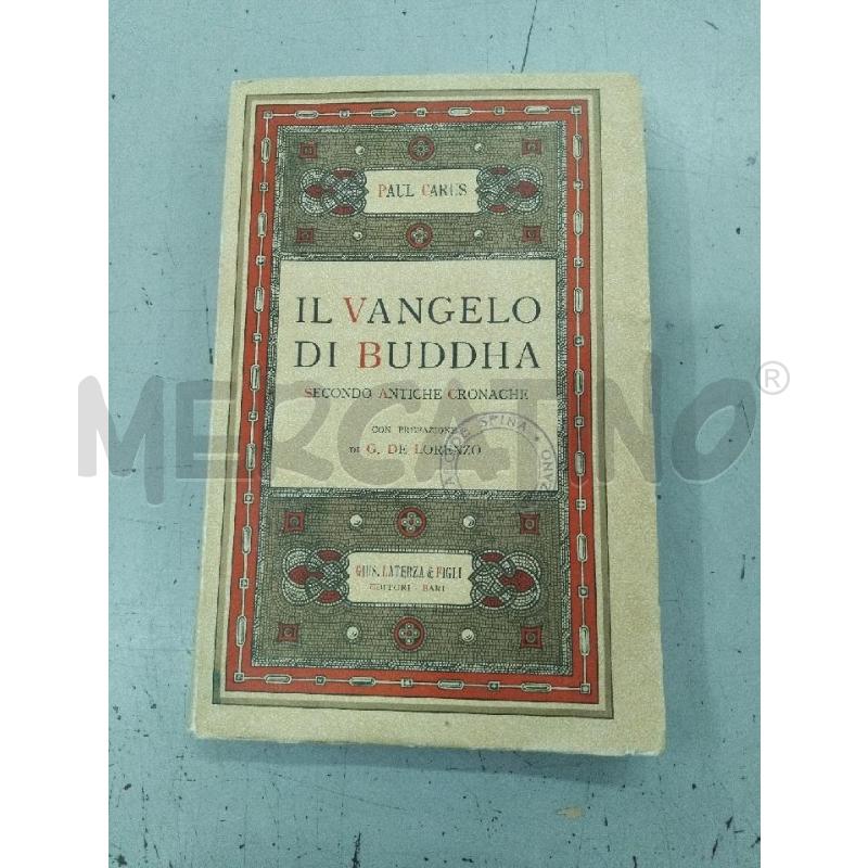 IL VANGELO DI BUDDHA | Mercatino dell'Usato Roma monteverde 1