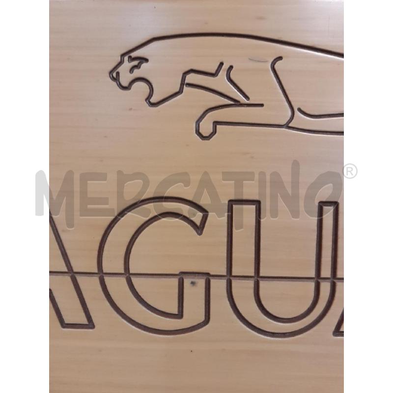 INSEGNA LEGNO JAGUAR J.CARS | Mercatino dell'Usato Roma monteverde 3