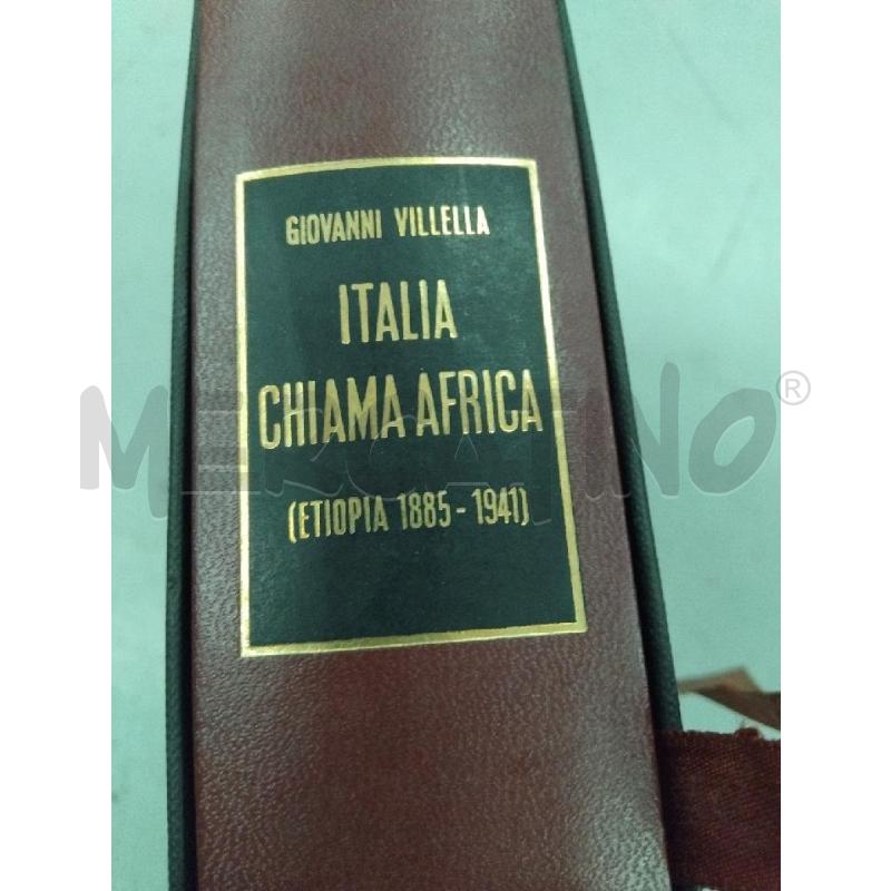 ITALIA CHIAMA AFRICA GIOVANNI VILLELLA  | Mercatino dell'Usato Roma monteverde 3