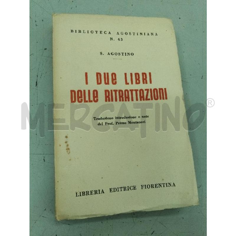 I DUE LIBRI DELLE RITRATTAZIONI | Mercatino dell'Usato Roma monteverde 1